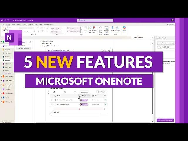 5 new features in Microsoft OneNote for 2025