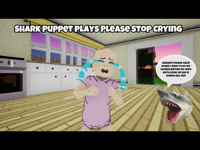 SB Movie: Shark Puppet plays Please Stop Crying!