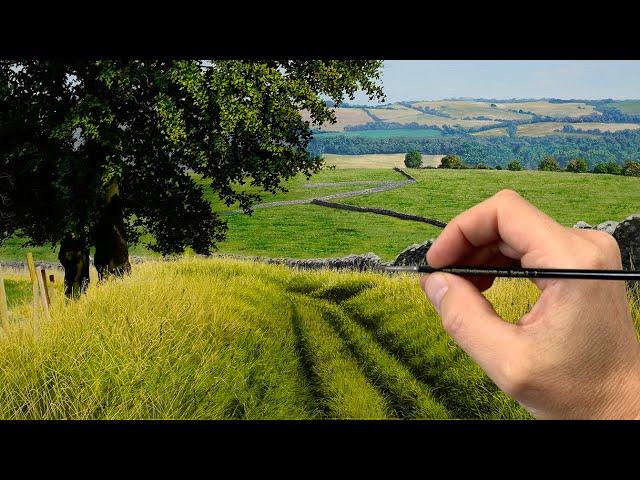 Techniques in Painting Realistic Grass in Oil | Depth & Detail for Landscapes