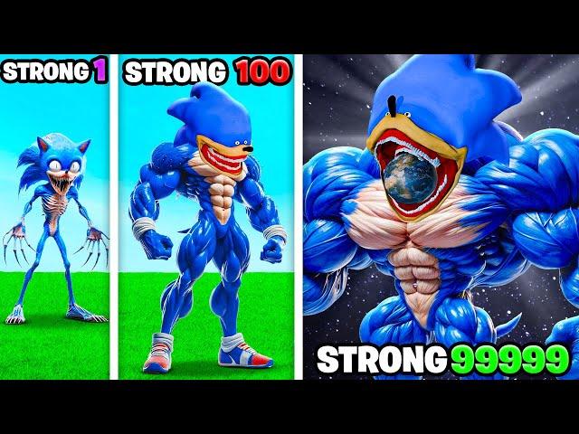 Weakest To STRONGEST SHIN SONIC In GTA 5!