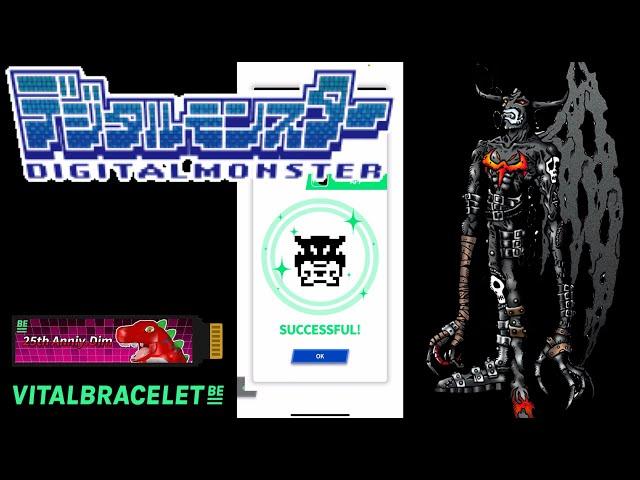 DIGIMON Vital Bracelet BE - DEVIMON || Digital Monster 25th Anniversary DiM Log #23