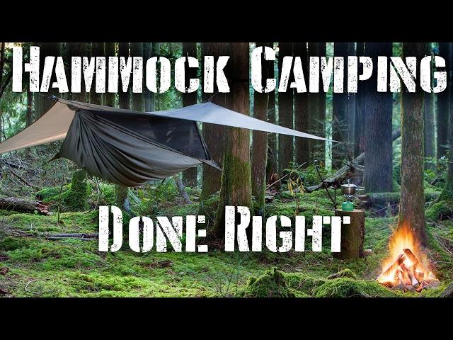 Hammock Camping Done Right: Tips and Required Gear