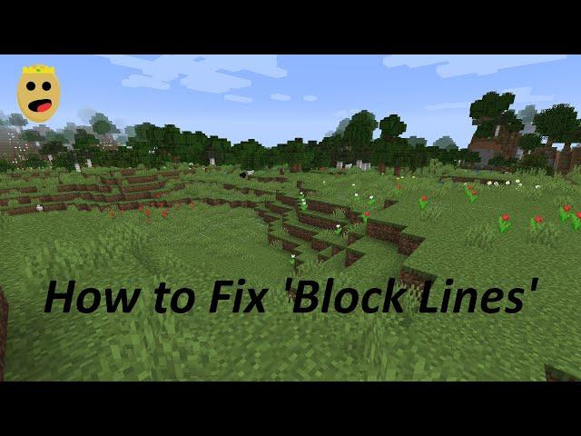 How to Fix 'Block Lines' in Minecraft 1.16 (Nvidia Users)