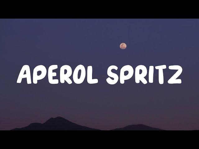 The Kid LAROI - APEROL SPRITZ (Lyrics)