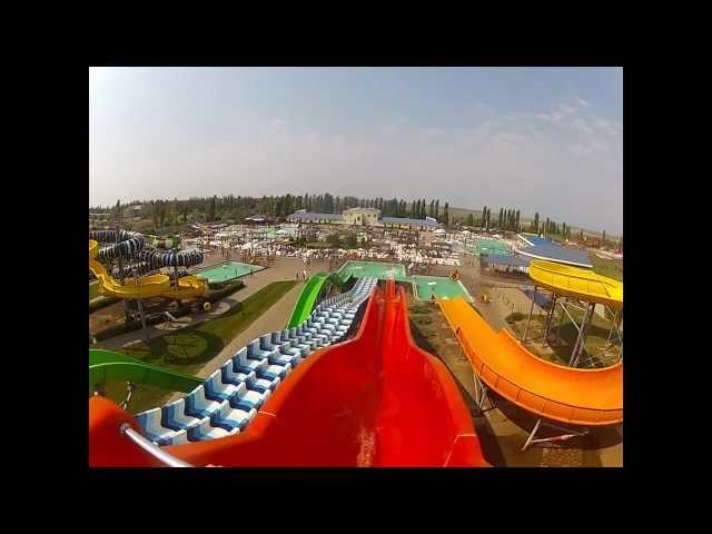 GoPro HERO2 Украина, аквапарк и приколы в Коблево / Funny moments in waterpark