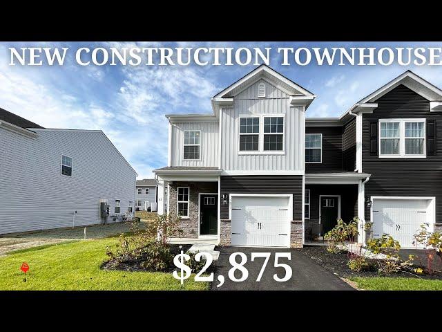 Burlington New Jersey | New Home Tour | New Construction Townhome | 3 Bed 3 Bath