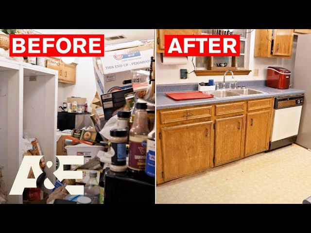 Hoarders: 30+ Years of Stuff Stacked to the CEILING of Bruce and Cathy's Home | A&E