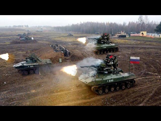 MASSIVE FIRE ‼️ Russian Army Worlds War Simulation Training 2023 Destroyed Target