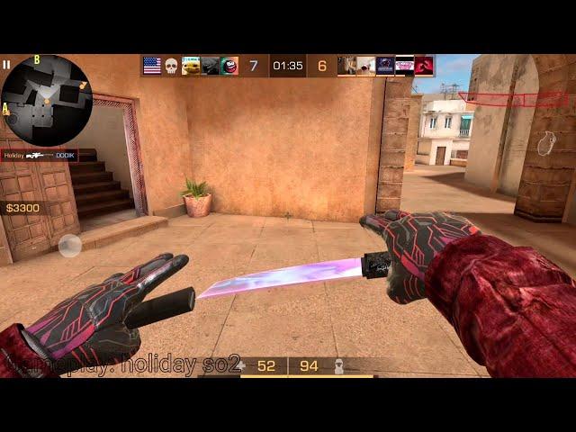 Килы для мувиков с Knife Tanto Pearl Abyss и Gloves Neuro | POCO X3 PRO | Керамбит | standoff 2 | #8