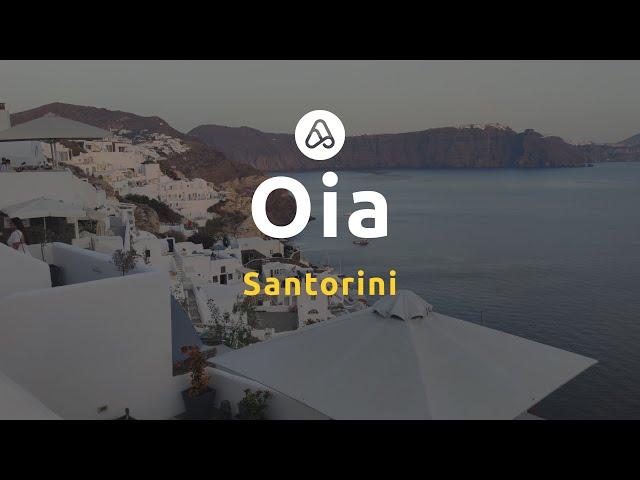 Santorini Oia is one of the most beautiful places in Greece