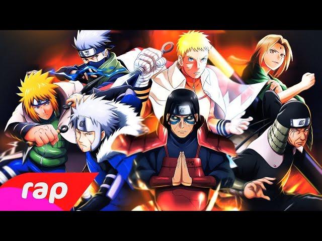 Rap dos Hokages (Naruto) - A VONTADE DO FOGO | NERD HITS