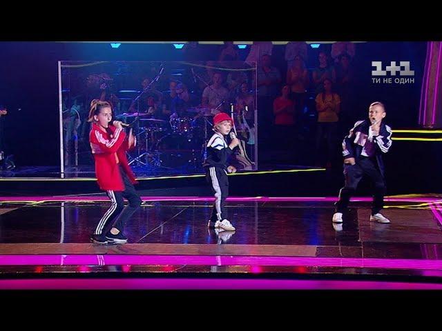 Egor, Yana, Orest 'Na rayone' – The battles – Voice.Kids – season 4