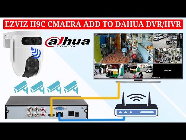 Connecting EZVIZ H9C Dual-Lens Camera to Dahua HVR: A Complete Guide