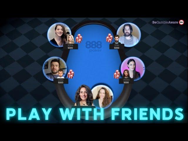 Play a Private Game with Friends on 888poker Mobile or Desktop