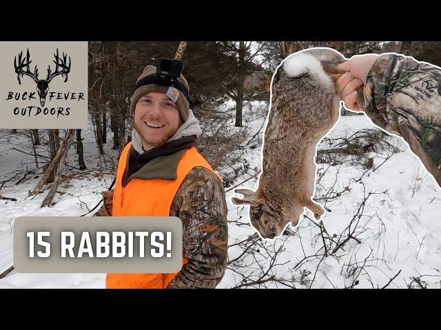 RABBIT HUNTING 2022 | Reached Our LIMIT with NO DOGS