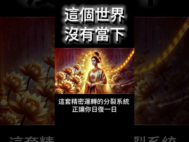 這個世界，沒有當下！「絕對視界」的覺醒奧義，「一」的視角帶你進入最高境界 #開悟 #覺醒