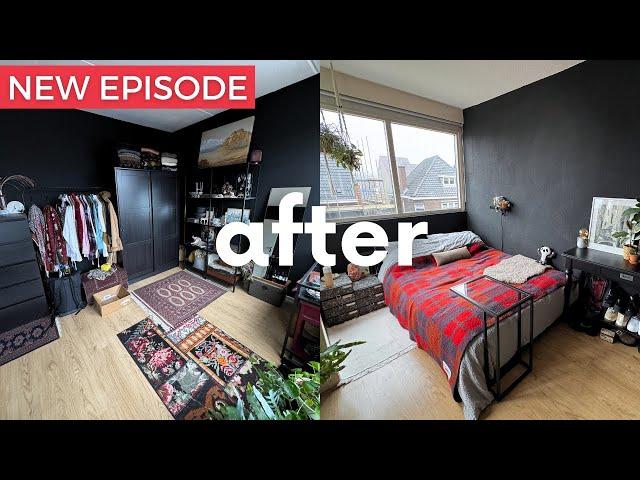 "I Got Rid of SO MUCH!"  CREATIVE MAXIMALIST DECLUTTERS BEDROOM