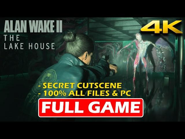 ALAN WAKE 2 The Lake House DLC Gameplay Walkthrough FULL GAME (4K 60FPS) No Commentary | All Files