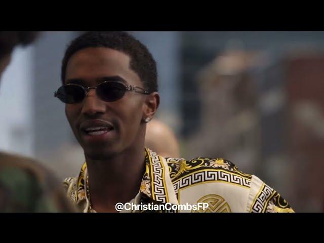 Christian King Combs playing Puff Daddy on Wu-Tang : An American Saga Hulu Season 3 Episode 2