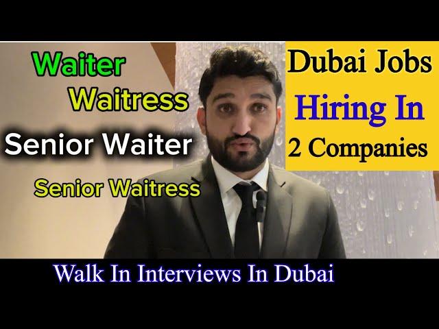 Hospitality jobs in Emirates Airline | walk in interviews in Dubai | 02 Companies are hiring for job