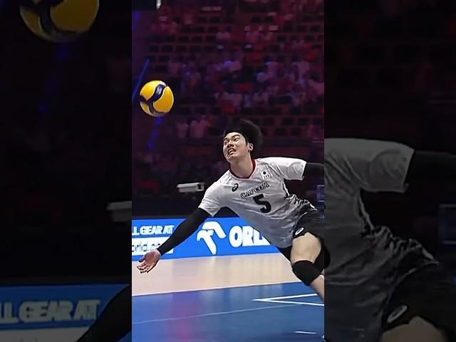 Team Japan showcases an epic rally  #epicvolleyball #volleyballworld #volleyball