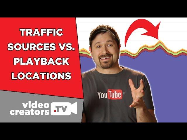 How To Use Traffic Sources vs. Playback Locations in YouTube Analytics