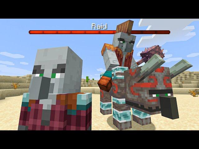 I made Pillager Raids IMPOSSIBLE in Minecraft...