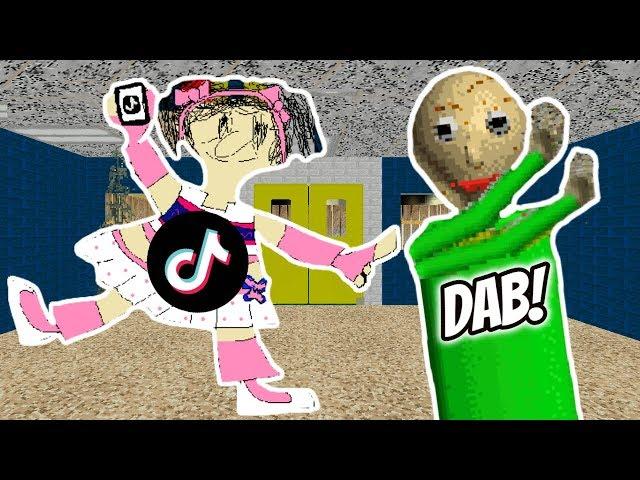 BALDI LOVES TO DAB AND PLAYTIME LOVES TIKTOK! | New Baldi's Basics Mod