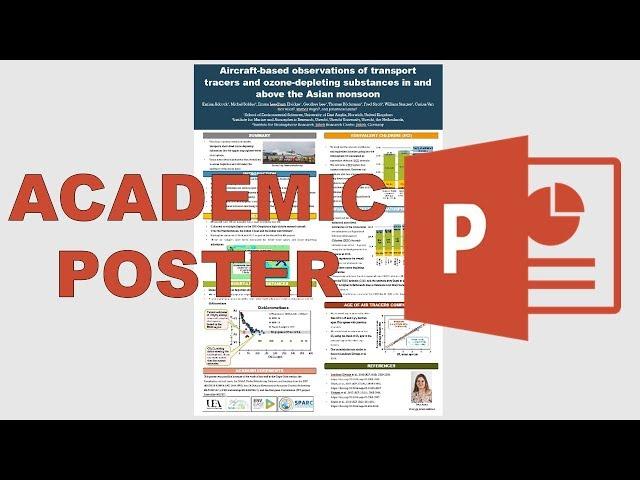 How to make an academic poster in powerpoint