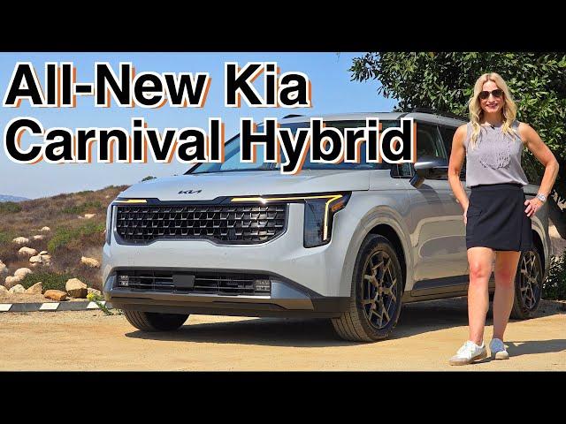 All-New 2025 Kia Carnival hybrid review // Finally another hybrid!