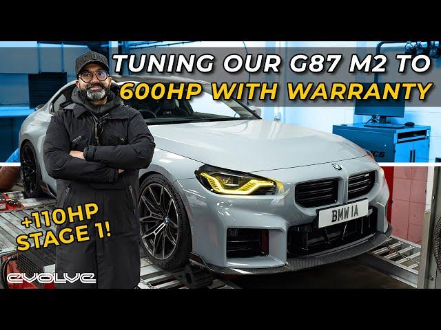 Tuning our G87 M2 to 600HP with a warranty! S58 Evolve Stage 1 ECU Tune + Warranty