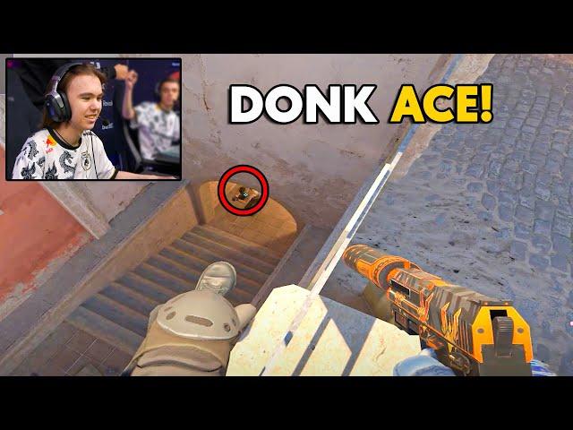 DONK Gets a stunning Ace! W0NDERFUL 1v5 Ace Clutch! CS2 Highlights