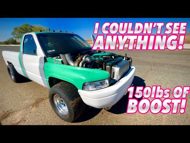 MY SCARIEST DRAG RACING MOMENT! CUMMINS BLOWS UP AT 145MPH!