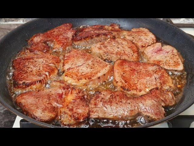 THAT'S HOW TO COOK MEAT! Your guests will be amazed! Tender BEEF that really melts in your mouth!