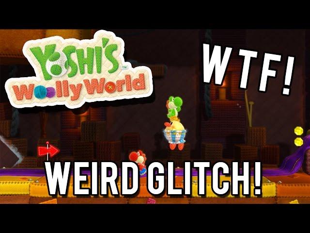 Yoshi's Woolly World - Burt The Bashful Castle Glitch!