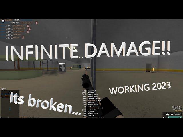 Phantom Forces INFINITE DAMAGE GLITCH!! (april fools)