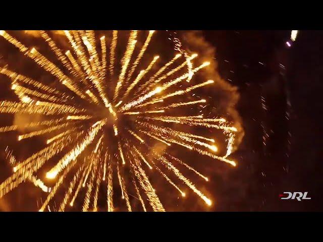 FPV Through Fireworks