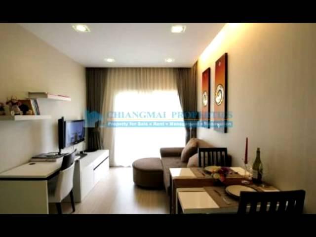 Fully-furnished, 1-bed condo in The New Concept Condo, Chiang Mai 1.65million Baht