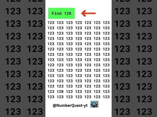 Only Geniuses Can Spot the Odd Number Out! |  359
