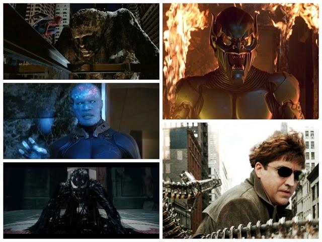 ReviewKingMB's Top 5 Spiderman Movie Villains