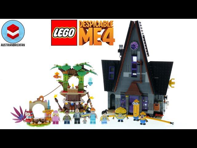 LEGO Despicable Me 4 75583 Minions and Gru's Family Mansion – LEGO Speed Build Review