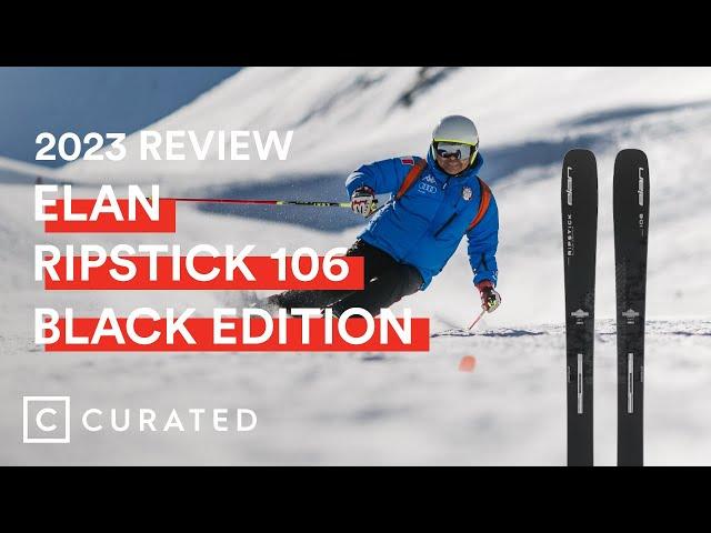 2023 Elan Ripstick 106 Black Edition Ski Review (2024 Same Tech; Different Graphic) | Curated