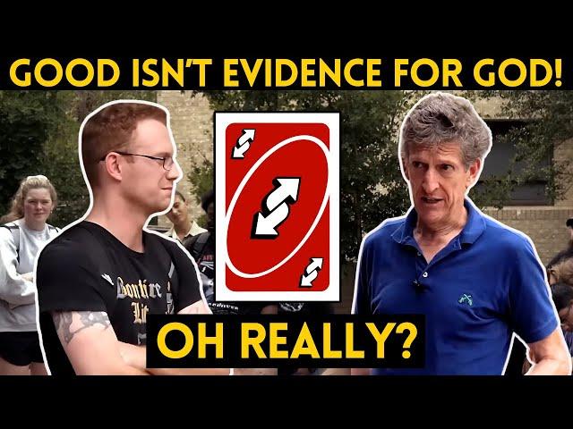 Atheist Student ACCIDENTALLY Reveals Case For GOD (wild moment!)