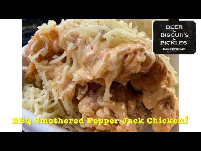 JACOB'S PICKLES BBQ Smothered Pepper Jack Chicken! #200