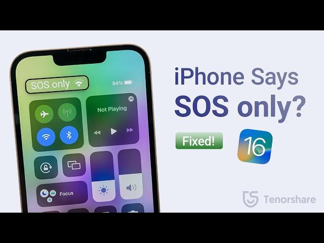 How to Turn Off SOS only on iPhone iOS 17