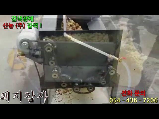 SN-2000C 돼지감자 세척 영상