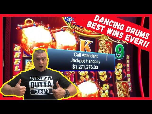 Dancing Drums Longest/Best Vegas Jackpot Run EVER!