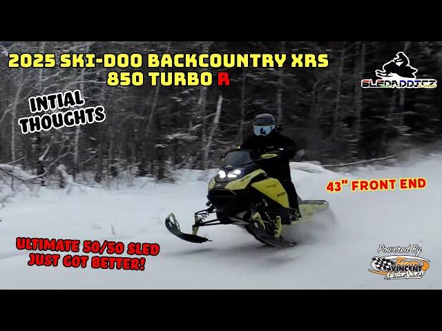 2025 Ski-Doo Backcountry XRS 850 Turbo R | Initial Thoughts