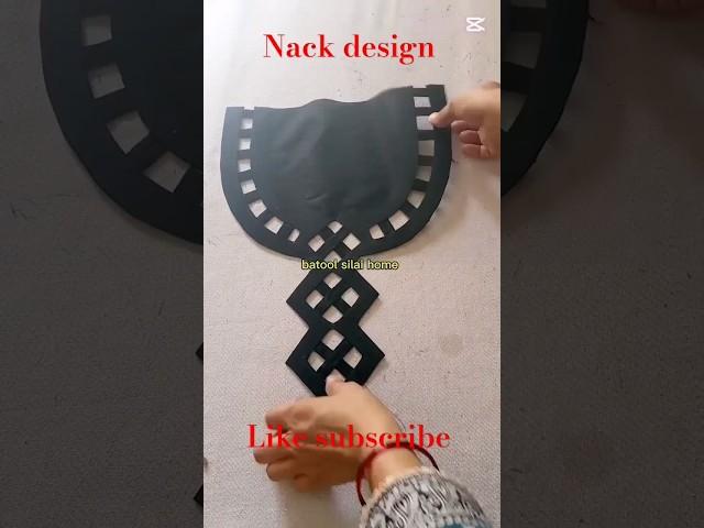 nack design citing and sitting #fashion #siwing #stitching #nack design #batool silai home