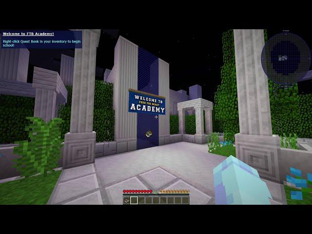 FTB Academy Ep 1: The Beginning (With Wallnut)